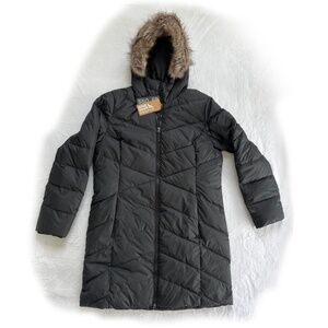 Eddie Bauer Classic Down Parka, size L, color Black